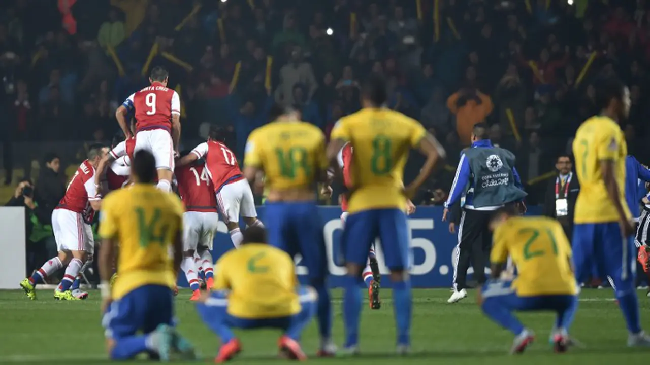 Brasil Gagal di Copa America (AFP PHOTO / YURI CORTEZ)
