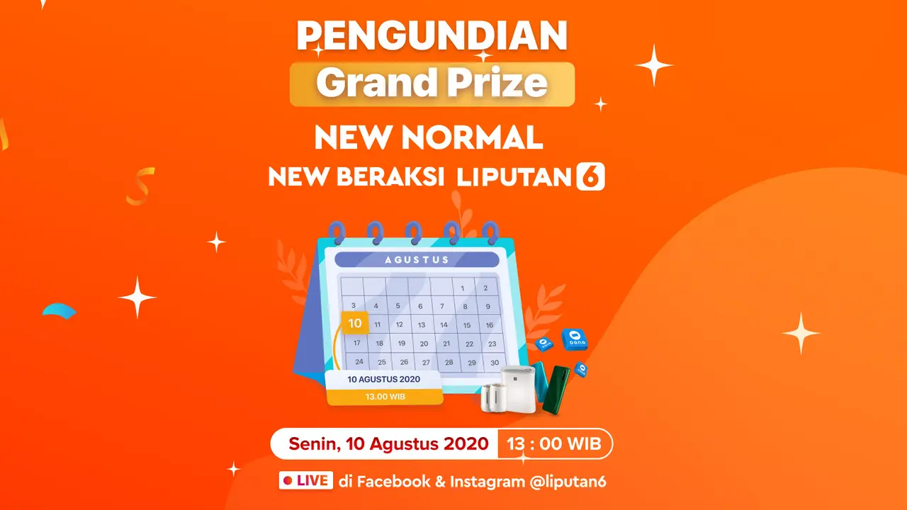 Pengundiang pemenang Beraksi Liputan6.com