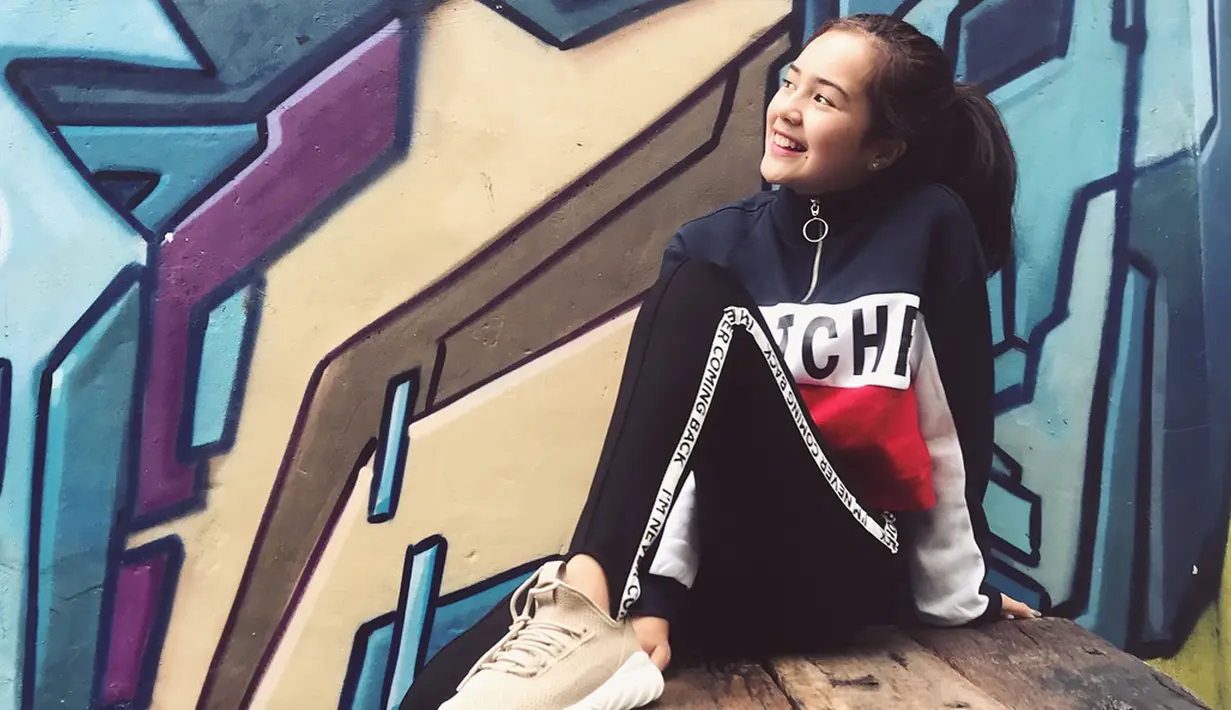 Di look terakhir, Beby terlihat lebih sporty namun tetap stylish. (Liputan6.com/IG/@bebytsabina)
