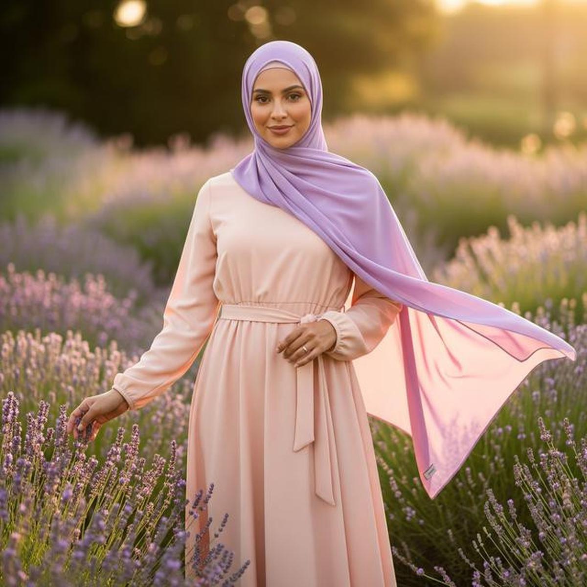 Baju Peach Cocok dengan Jilbab Warna Apa? Ini 6 Inspirasi Gaya yang Elegan
