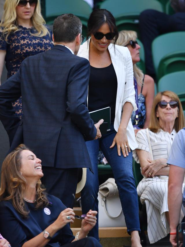Meghan Markle Tampil di Wimbledon 2019