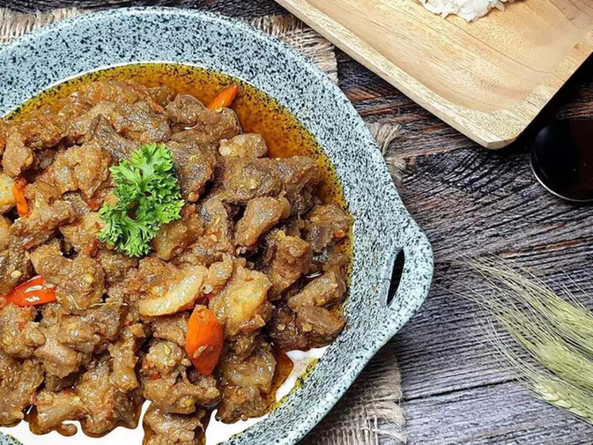 2. Resep Oseng Mercon Sapi Santan<br>