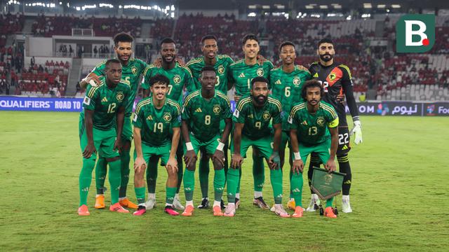 Timnas Indonesia Vs Arab Saudi di Kualifikasi Piala Dunia 2026