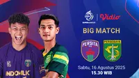 Link Live Streaming BRI Super League 25/26 Persita vs Persebaya: Eksklusif di Vidio