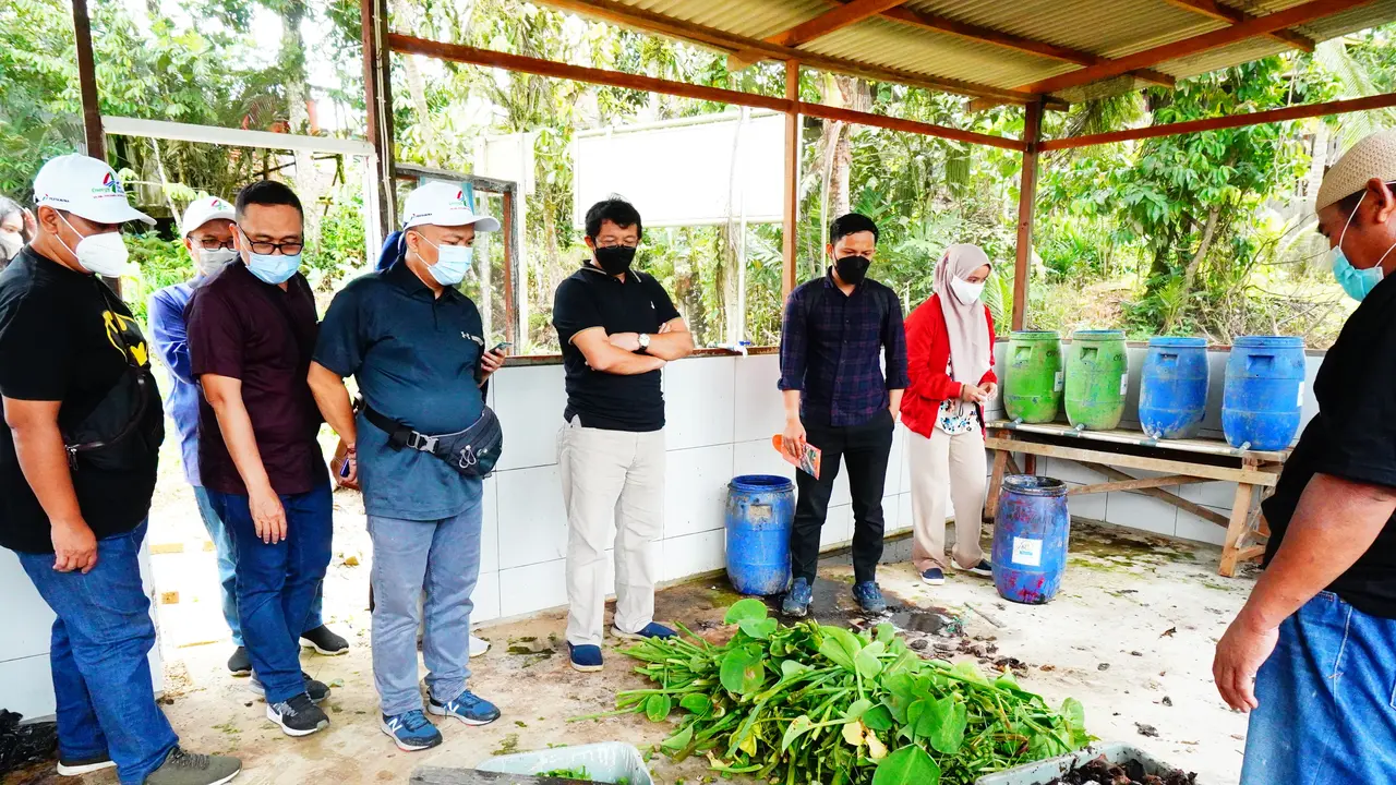 Kelompok Petratonik Kampung Sungai Wain, Kelurahan Karang Joang, Balikpapan Utara, Balikpapan menjadi mitra binaan PT Kilang Pertamina Indonesia