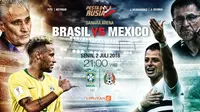 Prediksi Brasil vs Meksiko (Liputan6.com/Trie yas)