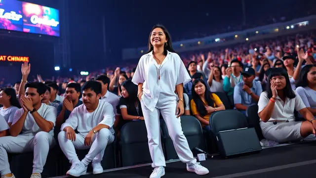 7 Inspirasi Outfit Putih untuk Nonton Konser, Ide Tampil Stylish dan Nyaman