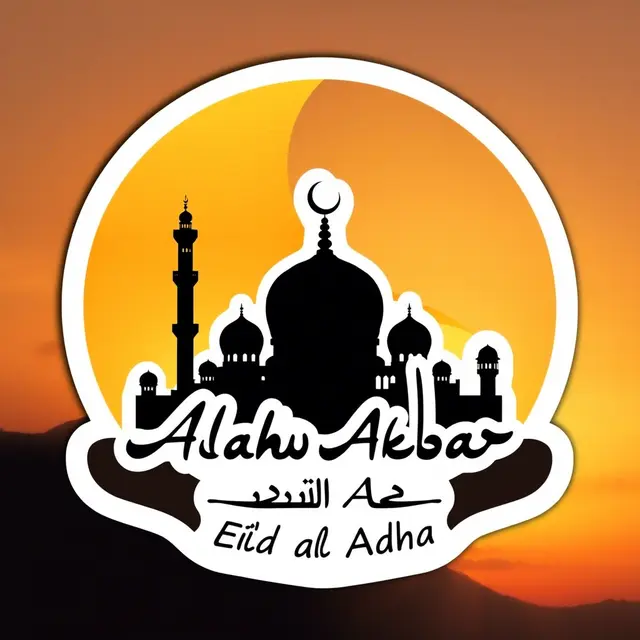 Stiker Idul Adha