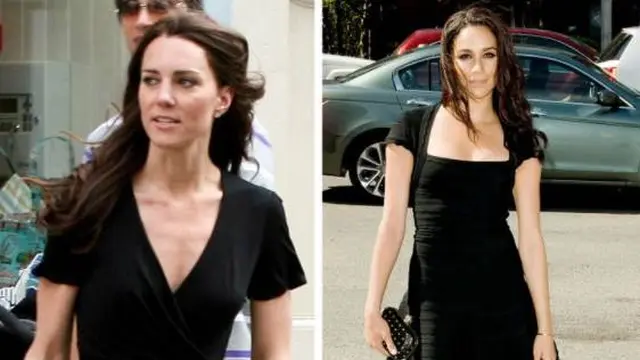 Sama-Sama Anggun, Ini 6 Potret Kate Middleton dan Meghan Markle Pakai Busana yang Mirip
