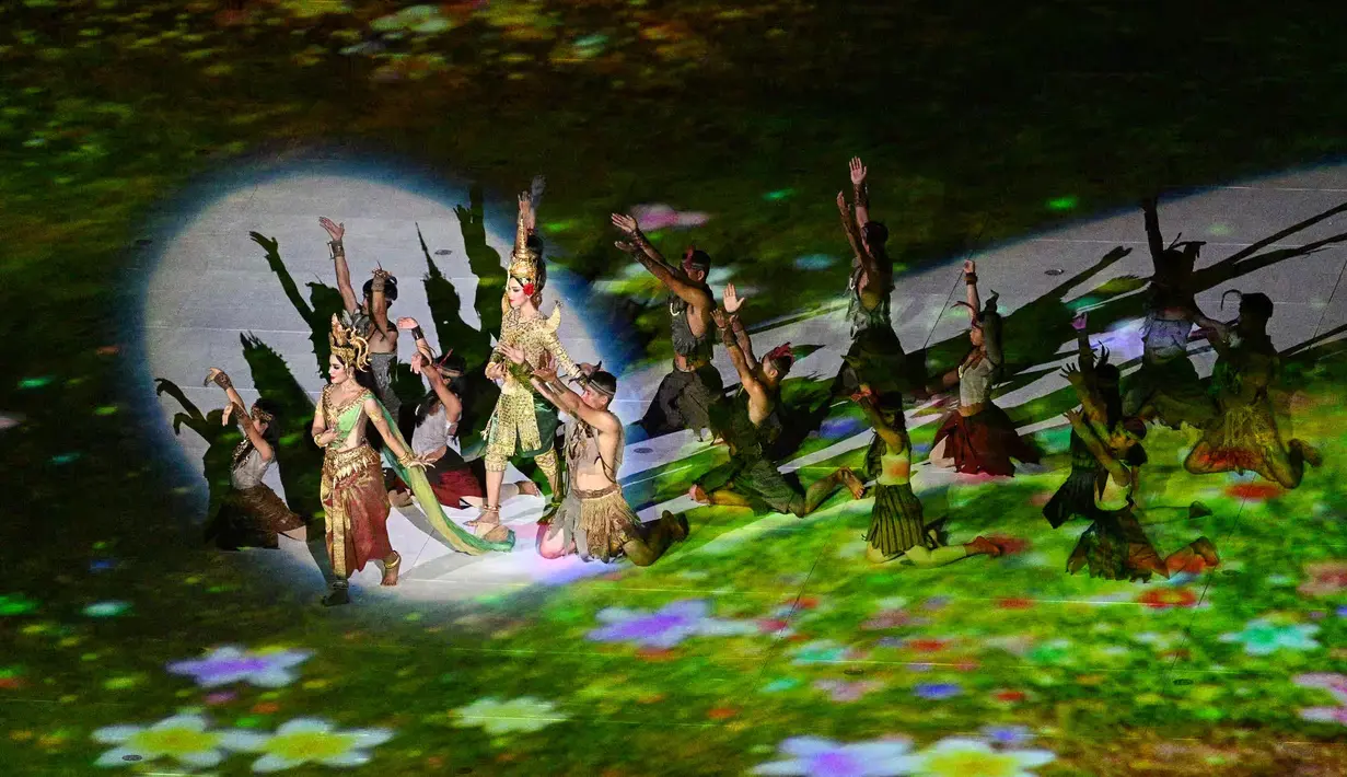 Pesta Olahraga se-Asia Tenggara 2023 tersebut akan diselenggarakan pada 5-17 Mei 2023 di Kamboja. (MOHD RASFAN/AFP)