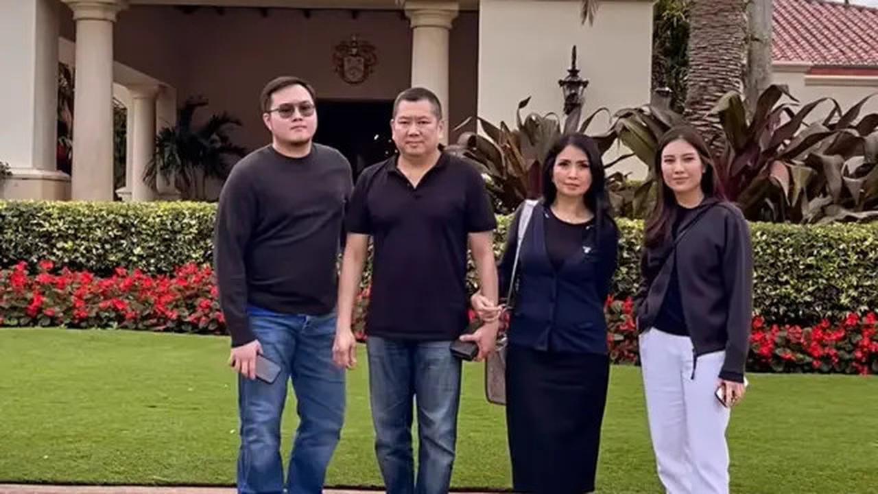 6 Potret Tampilan Angela Tanoesoedibjo Bertemu Donald Trump Sebelum Pelantikan Presiden Amerika, Dibalut Kebaya Modern Putih