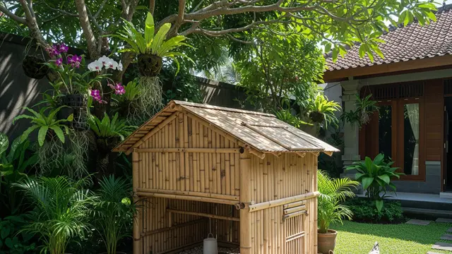 9 Model Kandang Ayam Minimalis dari Bambu Bekas untuk Pemula