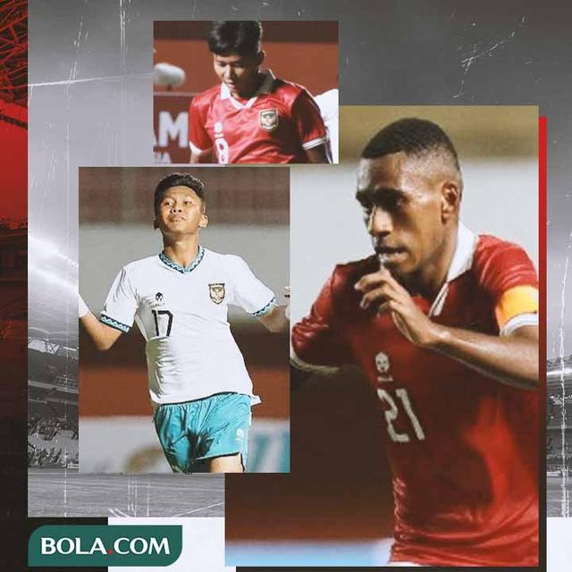 Timnas Indonesia - Nabil Asyura, Arkhan Kaka, Iqbal Gwijangge