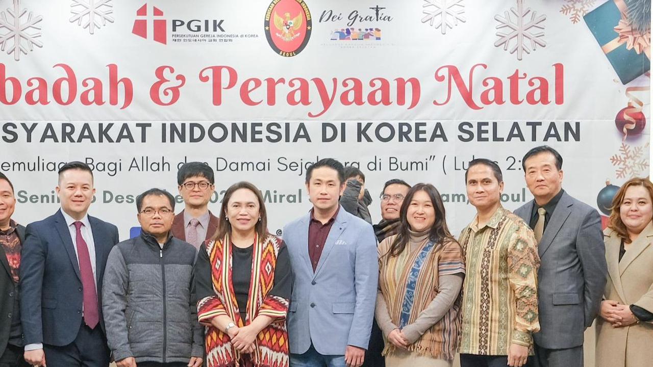 Potret Perayaan dan Ibadah Natal WNI di Korsel
