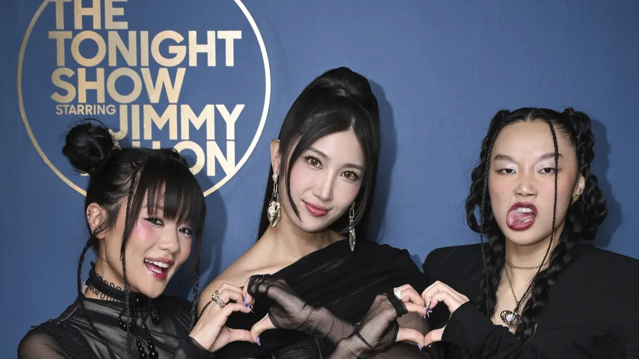 Kpop Demon Hunters: Ejae, Audrey Nuna, and Rei Ami Rock Jimmy Fallon's Stage