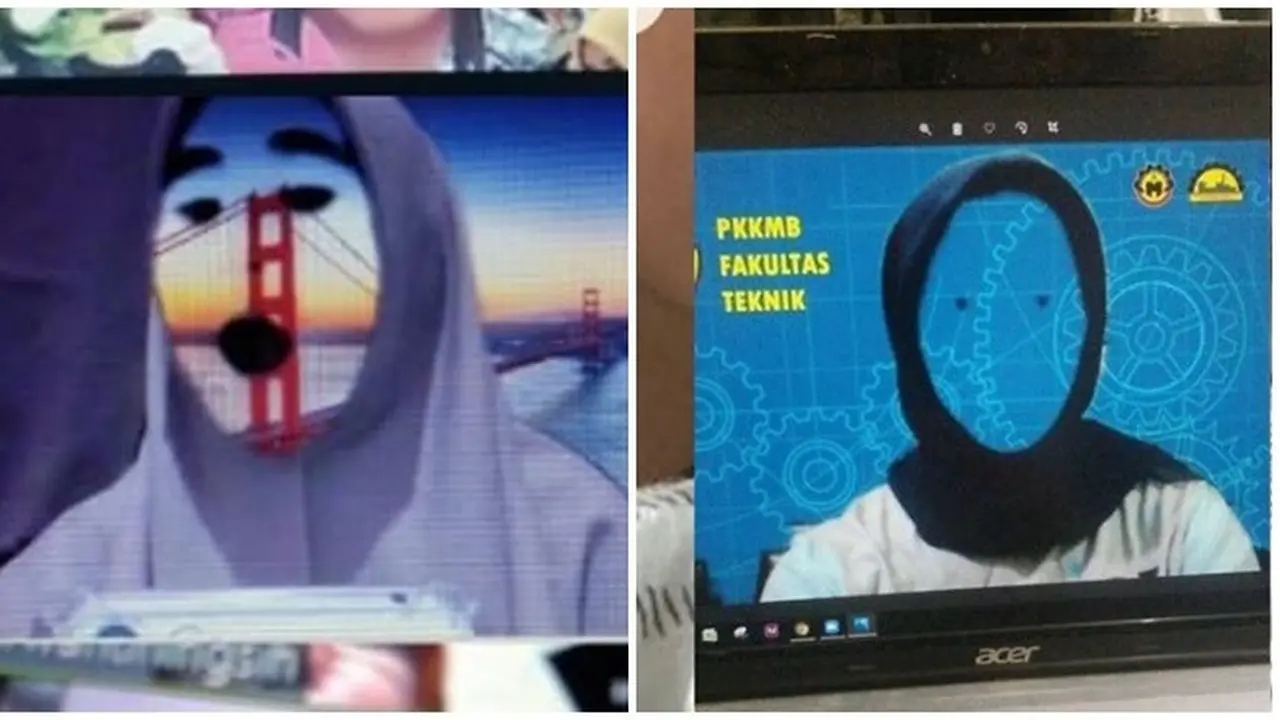 Kocak, Ini 6 Potret Background Zoom Mahasiswa yang Gagal Bikin Ketawa Geli