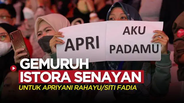 Berita video momen suporter bergemuruh memberi dukungan untuk ganda putri Indonesia, Apriyani Rahayu / Siti Fadia Silva Ramadhanti saat berlaga di Indonesia Masters 2023, Kamis (26/1/2023).