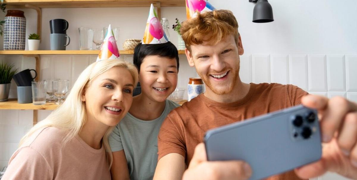 Ilustrasi Foto Selfie