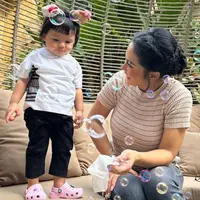 Krisdayanti dan Ameena (Instagram/krisdayantilemos)