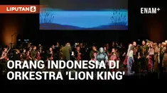 Bangga! Orang Indonesia Jadi Pemeran utama di Orkestra 'The Lion King'