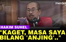 VIDEO: Hakim Suhel Kaget Lihat Judul Sebut Dirinya Bilang 'Anjing' di Sidang Sambo Cs