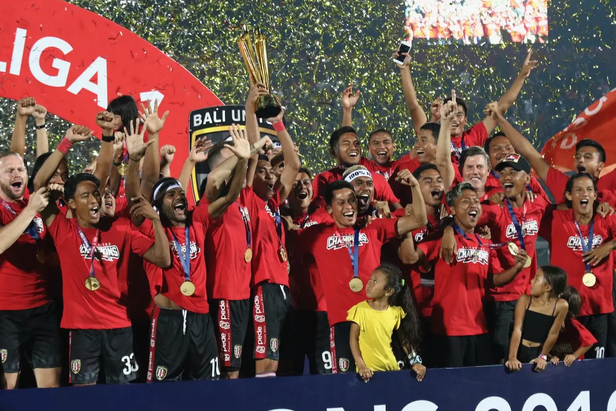 Selebrasi Bali United