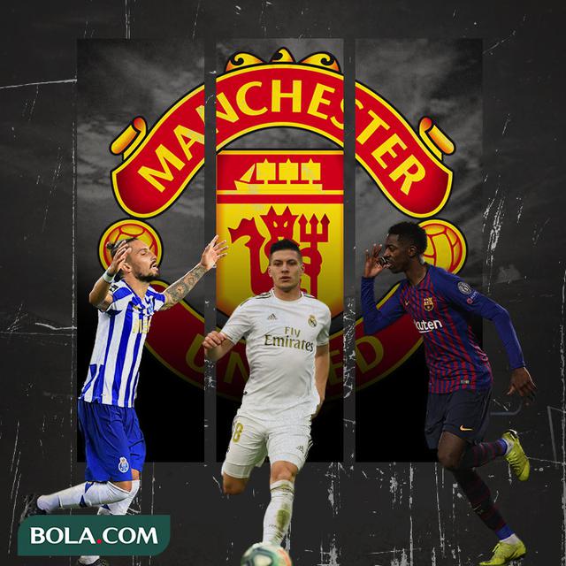 Alex Telles, Luka Jovic dan Ousmane Dembele