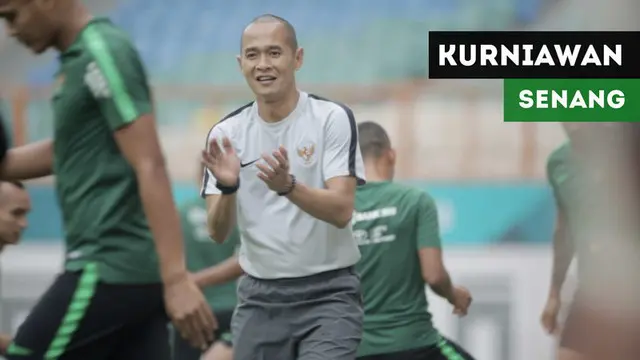 VIDEO: Senangnya Kurniawan Ikut Berlatih dengan Pemain Timnas Indonesia
