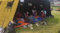 Hari-Hari Berat Warga Kemayoran di Tenda Pengungsian Usai Dilanda Kebakaran