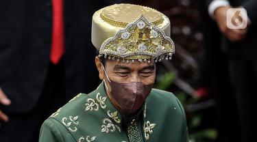 Momen Jokowi Hadiri Sidang Tahunan MPR 2022