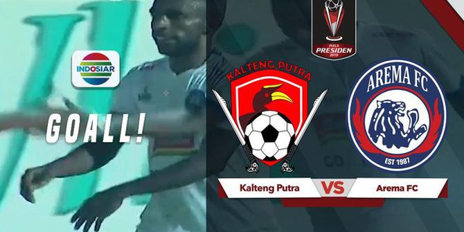 VIDEO: Gesitnya Rik Kayame yang Membuat Bek Kalteng Putra Kelimpungan