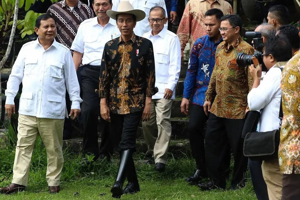 Jokowi menemui Prabowo Subianto