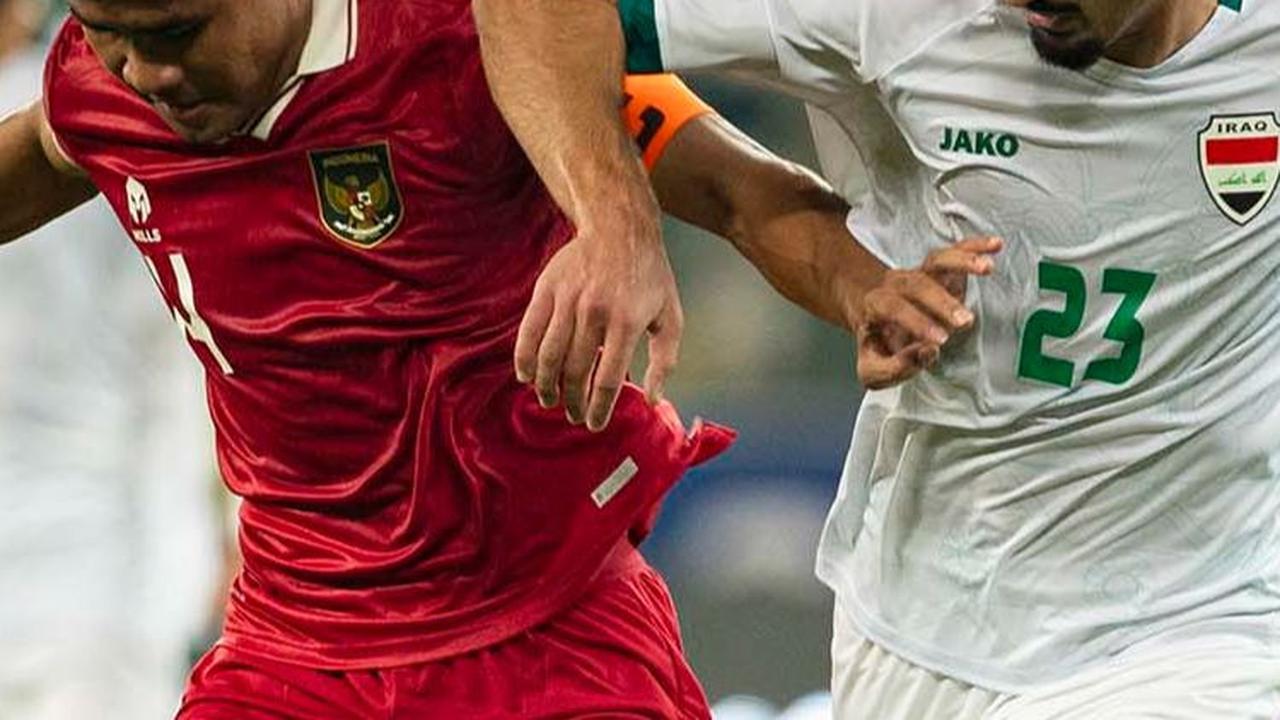 FOTO: Momen Timnas Indonesia Dibantai Irak 1-5, Kekalahan Terbesar di Era Shin Tae-yong