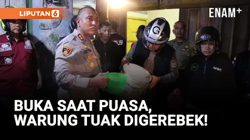 VIDEO: Wali Kota Solok Gerebek Warung Tuak yang Buka saat Puasa