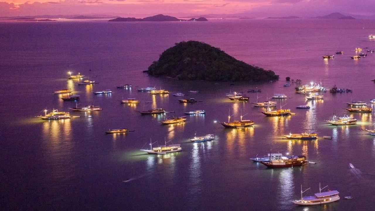 ilustrasi wisata di Labuan Bajo (pulau Nusa)