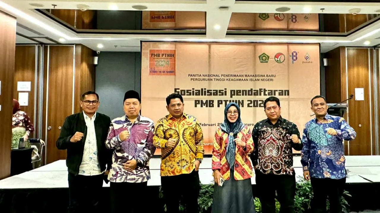 Panitia Nasional Penerimaan Mahasiswa Baru Perguruan Tinggi Keagamaan Islam Negeri (PMB PTKIN) menggelar kegiatan sosialisasi untuk jalur SPAN PTKIN dan juga jalur UMPTKIN tahun 2024 di Jakarta pada tanggal 16-18 Februari 2024 (Istimewa)