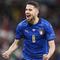 Jorginho - Pada laga kali ini ia sukses membungkam keraguan fans berkat aksinya di lini tengah Italia dan keberhasilan mengeksekusi penalti terakhir yang membawa Italia menembus final Euro 2020. (Foto:AP/Laurence Griffiths,Pool)