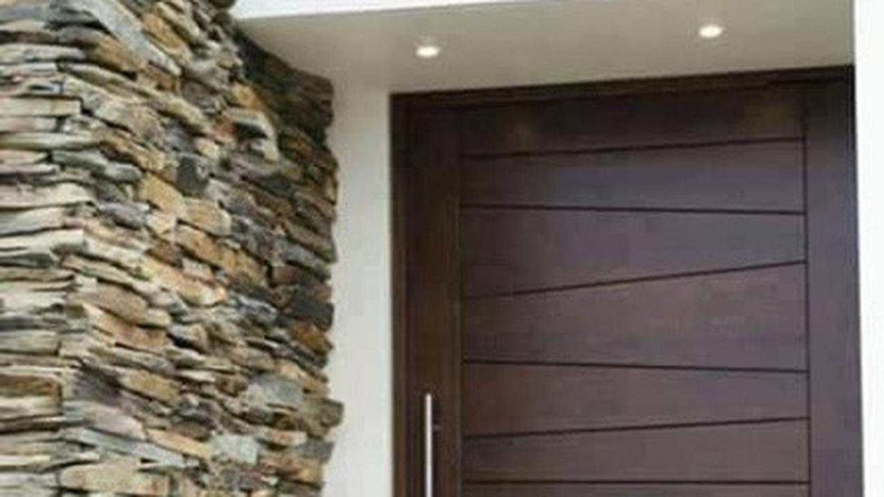 Model Pintu Minimalis Terbaru, Inspirasi Desain Elegan untuk Rumah Modern