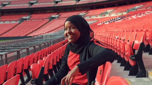 Jawahir Roble dari Somalia.