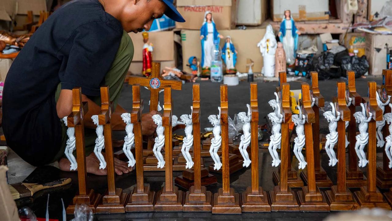 Produksi Patung Rohani di Bantul Meningkat Jelang Natal