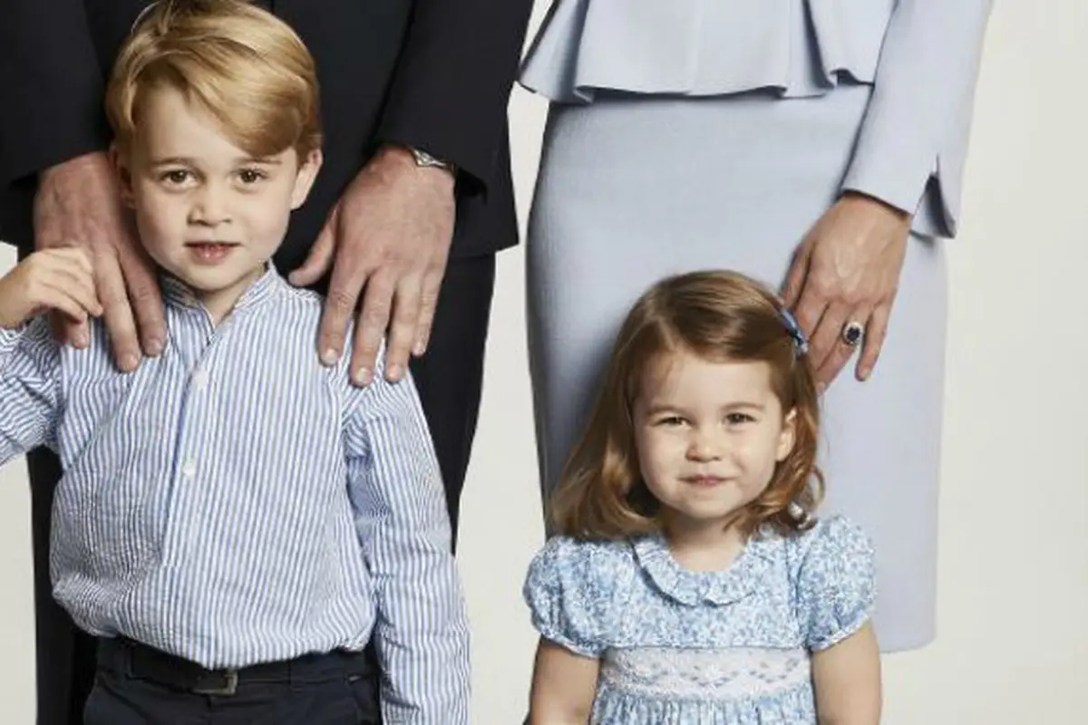 Pangeran George dan Putri Charlotte (AP)