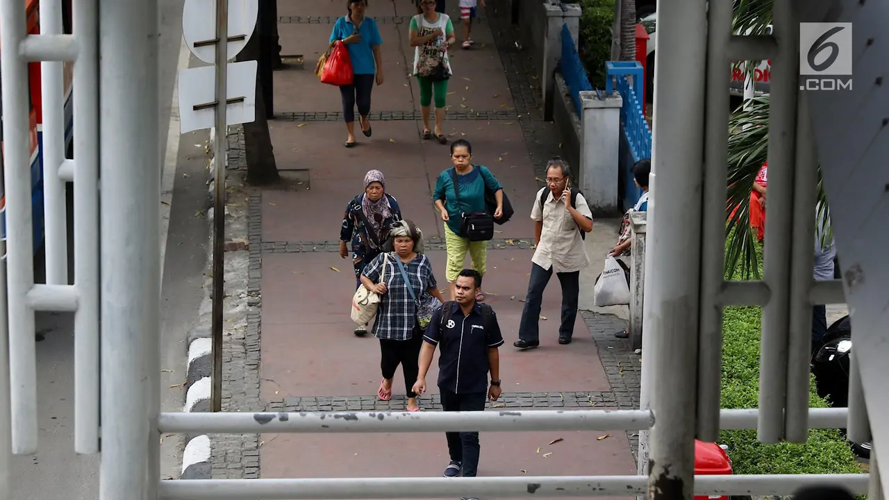 Pemprov DKI Akan Tata Trotoar Sudirman