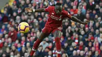 7. Sadio Mane (Liverpool) - 12 gol dan 1 assist (AFP/Paul Ellis)