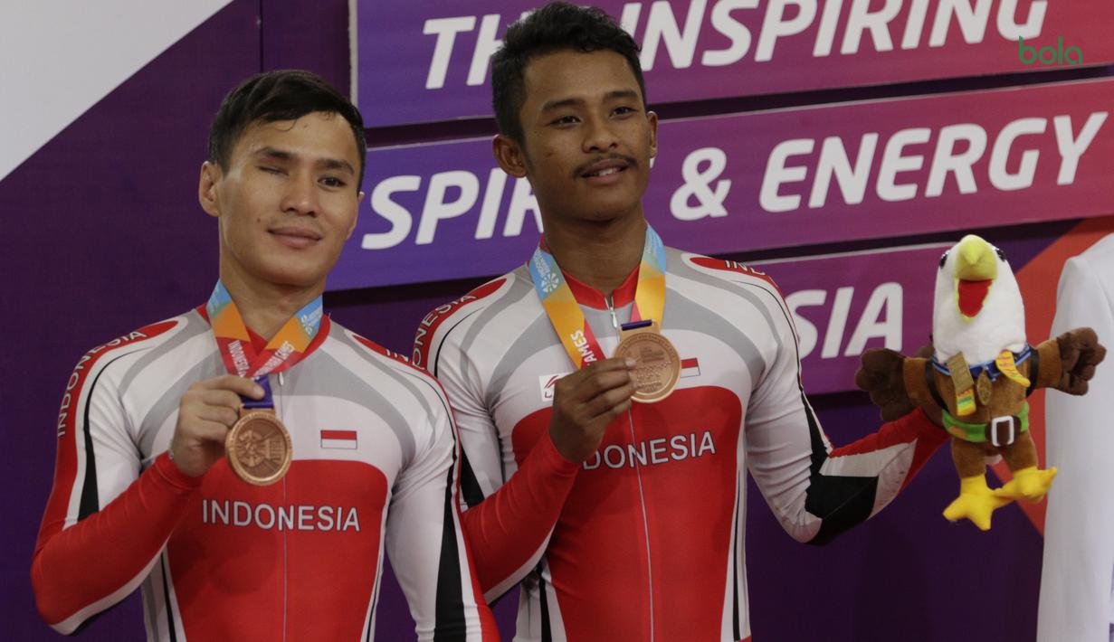 Kontingen Indonesia dari cabor Cycling - Men's Team Trial B | Bola.com
