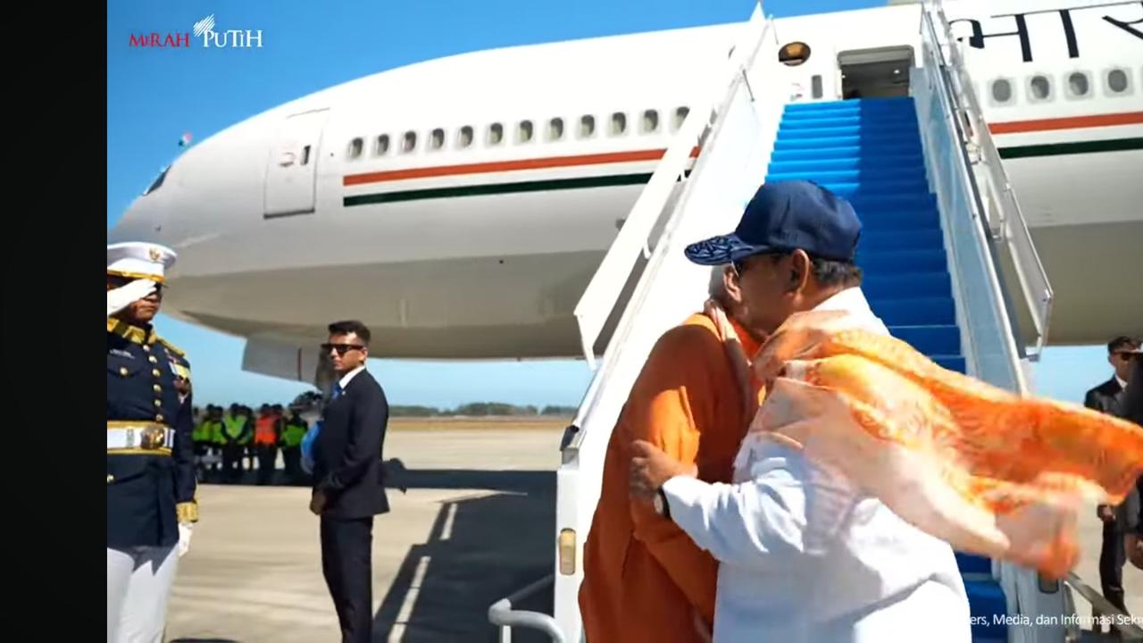 Dikawal Jet Tempur hingga Didampingi Prabowo, PM Modi Terkesan di Indonesia