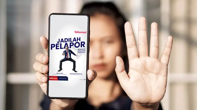 Telkomsel menghadirkan inisiatif Jaga Data, mengajak masyarakat untuk melaporkan penipuan online yang pernah dialaminya.