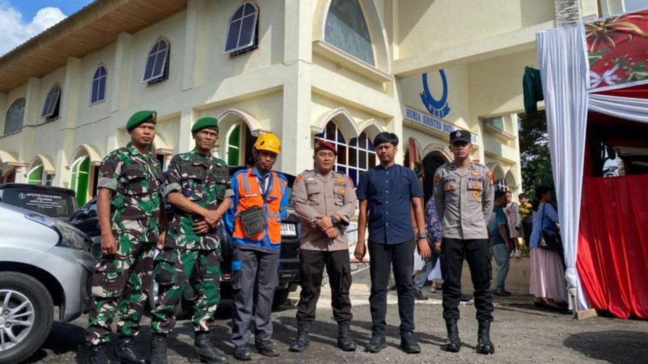 Misa Natal Rejang Lebong 2025 Berlangsung Kondusif, Dijaga Ketat Aparat Keamanan