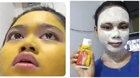 8 Potret Kocak Orang Pakai Masker Wajah Ini Bikin Geleng Kepala