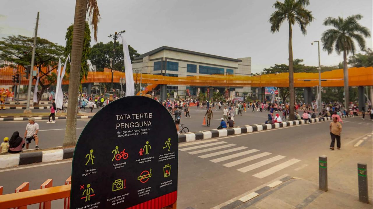 FOTO: JPO Tegar Beriman Jadi Ikon Baru Ruang Publik Cibinong