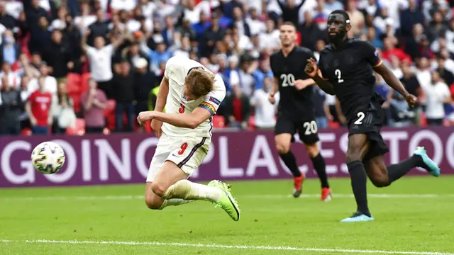 FOTO: Inggris Singkirkan Jerman dari Euro 2020